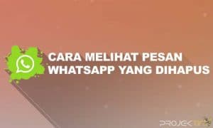 Cara Melihat Pesan Yang Telah dihapus di Whatsapp Tanpa Aplikasi