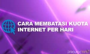 Cara Membatasi Kuota Internet Per Hari