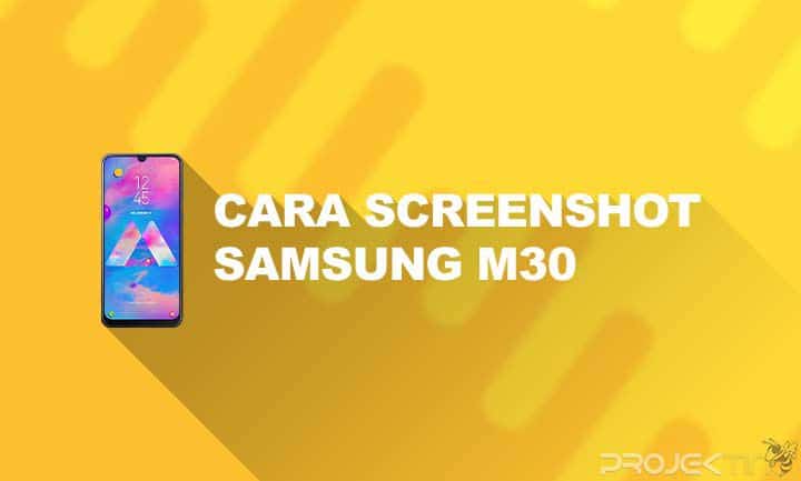 Cara Screenshot Samsung M30 Panjang